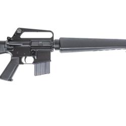 Carabine Harrington & Richardson Retro M16A1 Style 20" 5.56 1/12 Rifle, Black