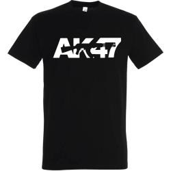 AK-47 T-Shirt Noir et blanc