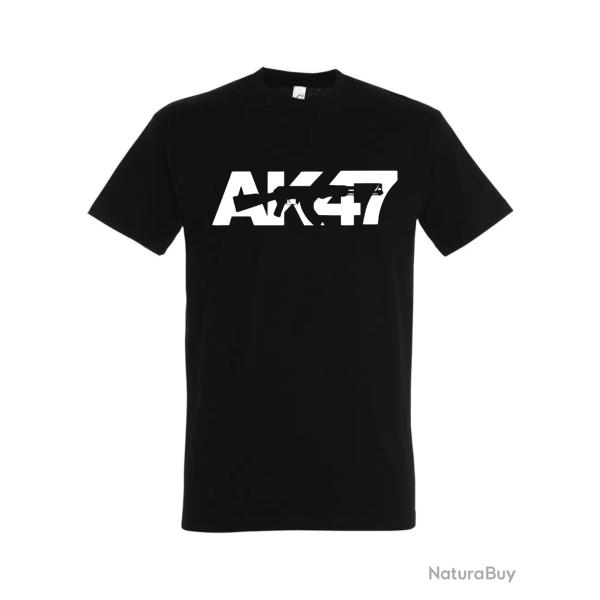AK-47 T-Shirt Noir et blanc