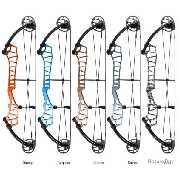 TOPOINT - Arc  Poulies BRETH 36 XL DROITIER (RH) 40-50 # TURQUOISE