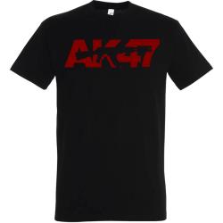 AK-47 T-Shirt Noir-Rouge