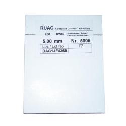 RWS 5005, amorces berdan pistolet , 5,0mm