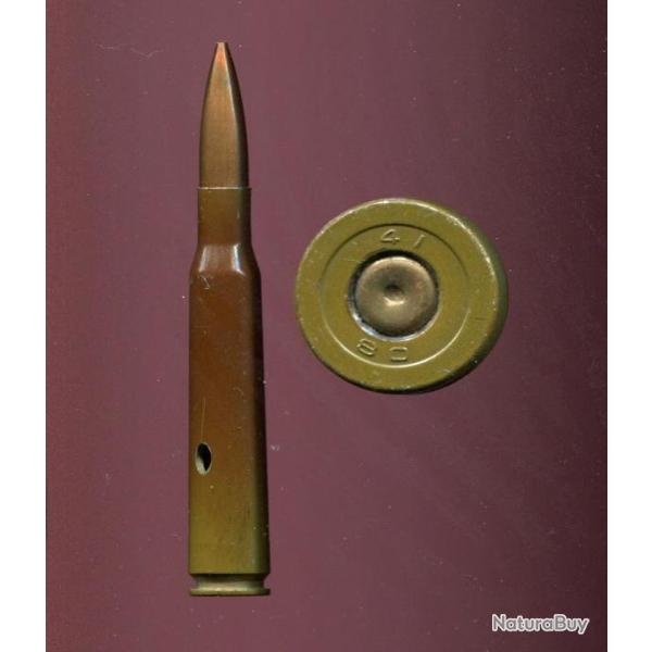 12.7 x 108 Russe - fabrication Chinoise - �tui acier laqu� brun - marquage en relief : 312 99