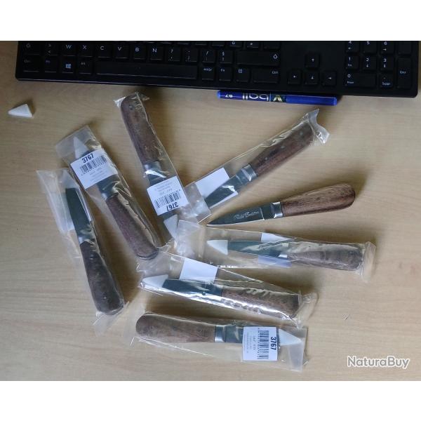 NEUFS Plusieurs Couteau � Hu�tres 16cm Pradel �volution Manche en Bois Exotique