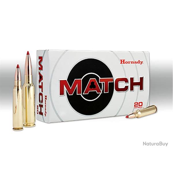 Cartouches HORNADY ELD MATCH - Cal: 7mm PRC - 180 grs - Boite de 20 units