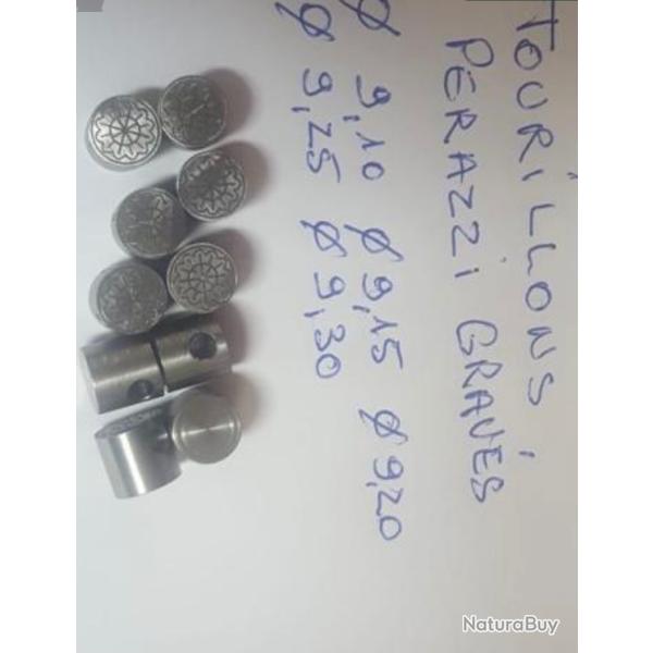 TOURILLONS GRAVES POUR FUSIL PERAZZI