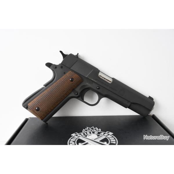 Pistolet Springfield 1911 Mil Spec noir cal. 45acp