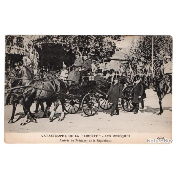 CPA - Marine Militaire - CATASTROPHE DE LA " LIBERT� "-LES OBS�QUES   N�3413