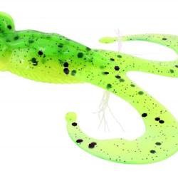 Leurre souple Gunki Bull Frog 130 Lime Chart Pepper