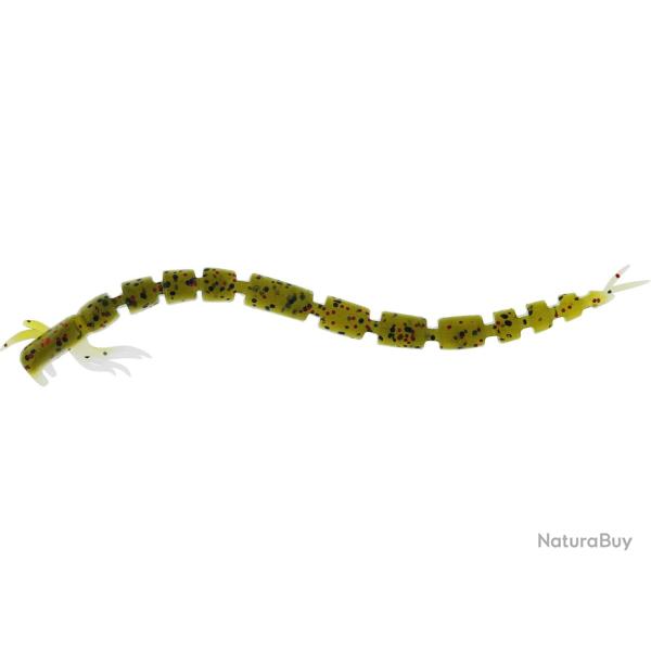 Leurre Souple Westin BloodTeez Worm 7,5cm 1g 7,5cm par 6 Seaweed Pearl