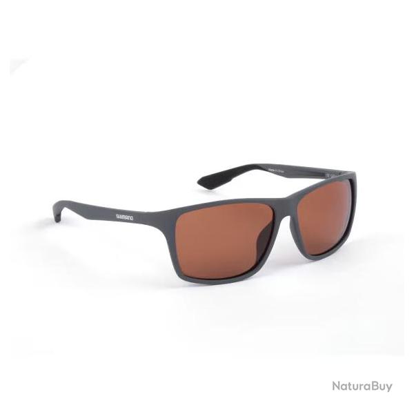 Lunettes Polarisantes Shimano Eyewear Technium Matte Dark Grey & Copper