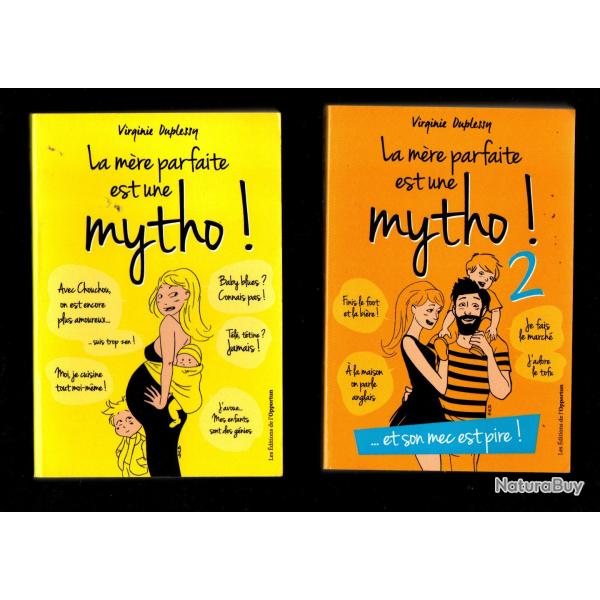 la mre parfaite est une mytho volume 1 et 2 de virginie duplessy
