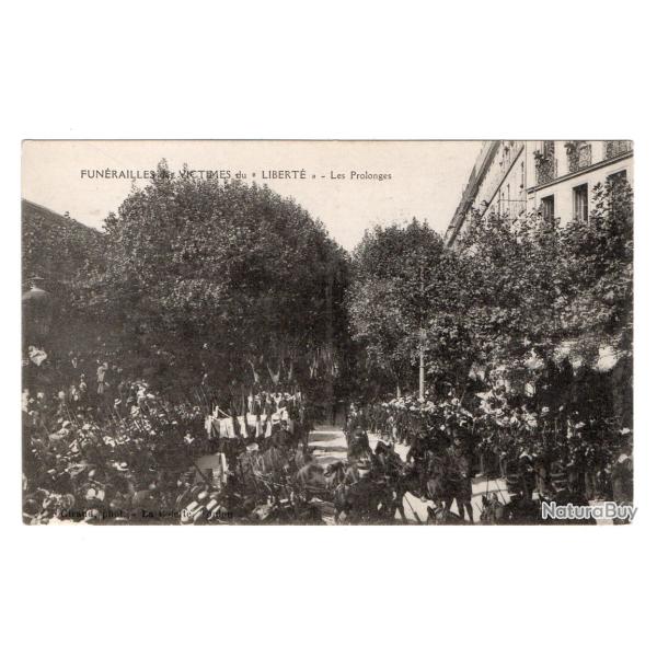 CPA -Marine Militaire - FUN�RAILLES DES VICTIMES  DU " LIBERT� " -Les Prolonges  N�3410
