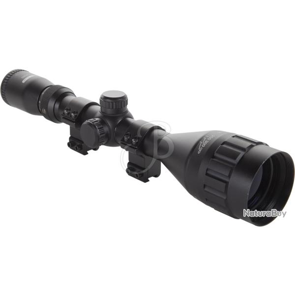 39OPTICS - Lunette 4-12X42 AO RET.MIL-DOT avec attaque