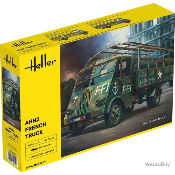 AHN2 camion des forces Fran�aises libres 1/35 | Heller (0000 4217) - Maquette � monter