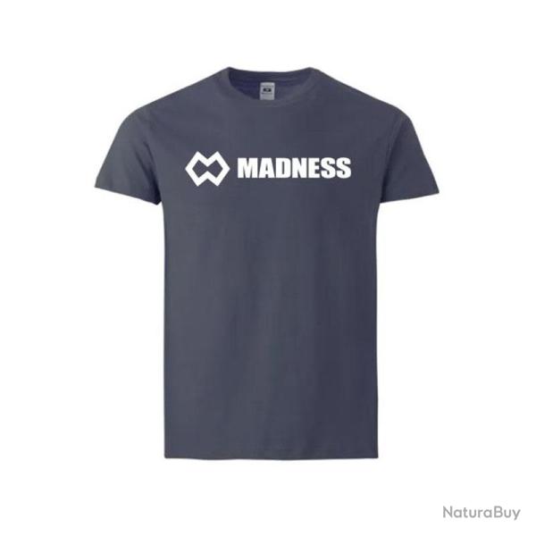 Tee shirt MADNESS Bleu denim L