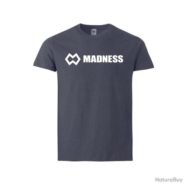 Tee shirt MADNESS Bleu denim