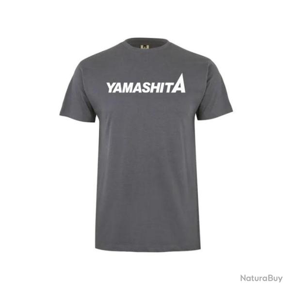 Tee shirt YAMASHITA Gris fonc� XXL