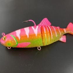 Leurre souple Fox rage replicant jointed 23cm pink lady EXCLUSIF