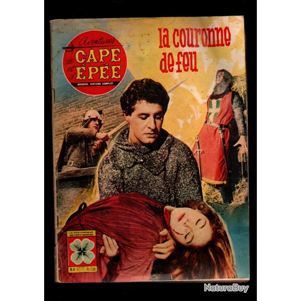 aventures de cape et d'�p�e 4 roman photo la couronne de feu