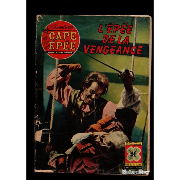 aventures de cape et d'�p�e 10 roman photo l'�p�e de la vengence