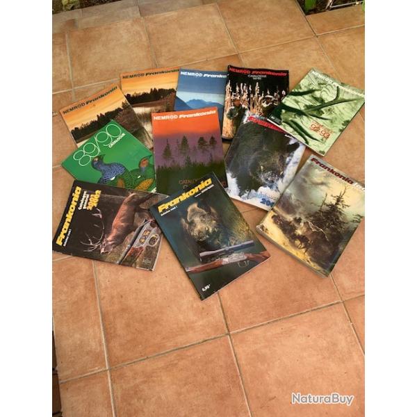 11 Catalogues Frankonia