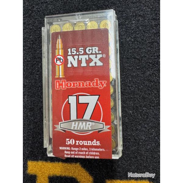 Hornady NTX 17 HMR 15.5 g (x50)