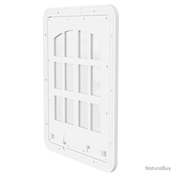 Grande porte d'�cran pour chien, ouverture � rabat, porte pour porte d'�cran avec 4 voies d'entr�e, 