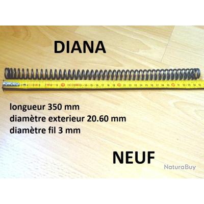 Ressort De Rechange Pour Carabine Diana 350 Magnum – Diamètre 20 Mm, Longueur 35,5 Cm, 41 Spires, Fabriqué En Italie