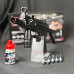 PACK PR&Ecirc;T A TIRER PISTOLET HECKLER & KOCH MP5 K-PDW BLACK CO2 CAL BB/4.5MM