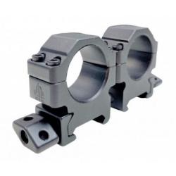 UTG Max Strenght Rail 22 mm / Diam 25,4 mm / Bas - Collier Lunette de Tir