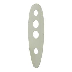 Intercalaires en plastique blanc 1,2 mm &eacute;paisseur