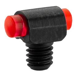 Guidon fluo micro rouge &agrave; visser 2,6mm