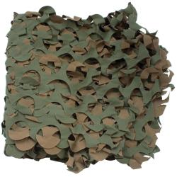 Filet de camouflage vert OD Vert - 6 x 2,40 m&egrave;tres