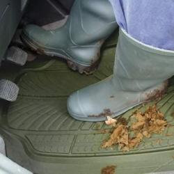 Tapis auto universel Tread kaki