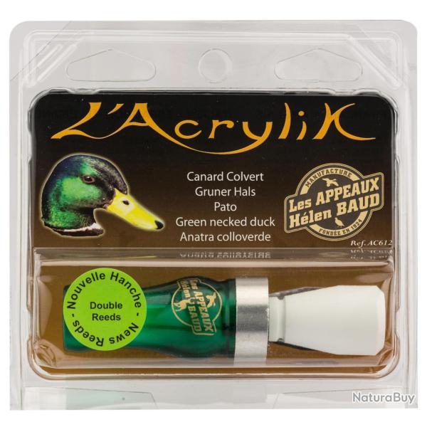 Appeau canard colvert double - H�len Baud