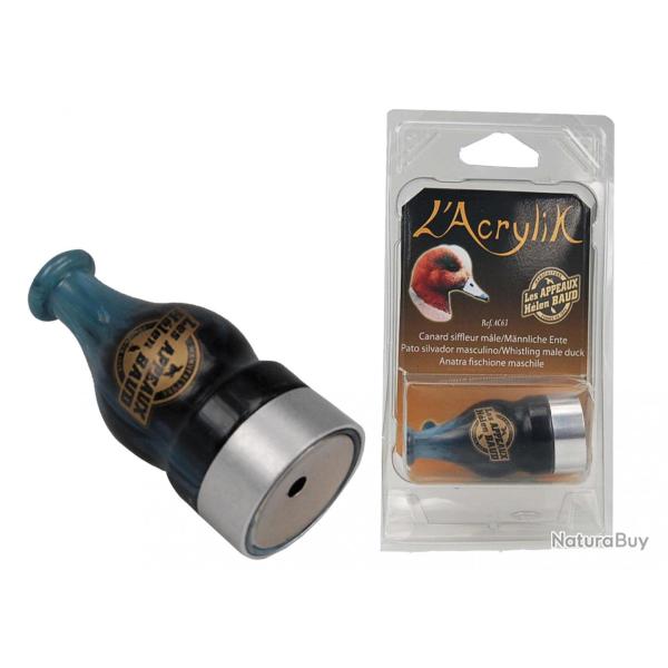 Appeau Acrylik canard siffleur m�le