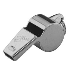 Sifflet en cuivre nickel&eacute; &agrave; roulette - Elless