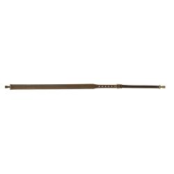 Bretelle fusil en cro&ucirc;te de cuir, mousquetons - Country Sellerie