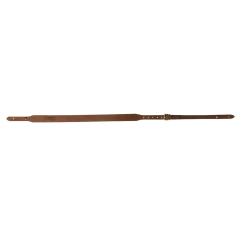 Bretelle fusil en cuir pleine fleur, boutons - Country Sellerie