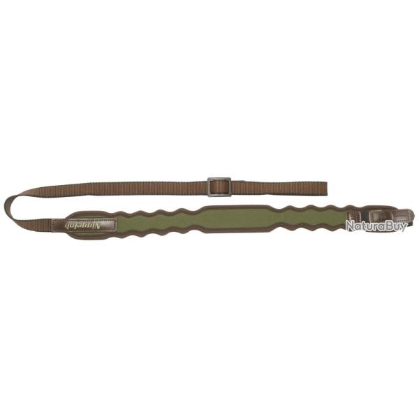 Bretelle � fusil lanc�ol�e n�opr�ne avec attache rapide - Niggeloh noir