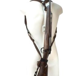 Bretelles en n&eacute;opr&egrave;ne type ''SAC &Agrave; DOS'' pour carabine - Niggeloh