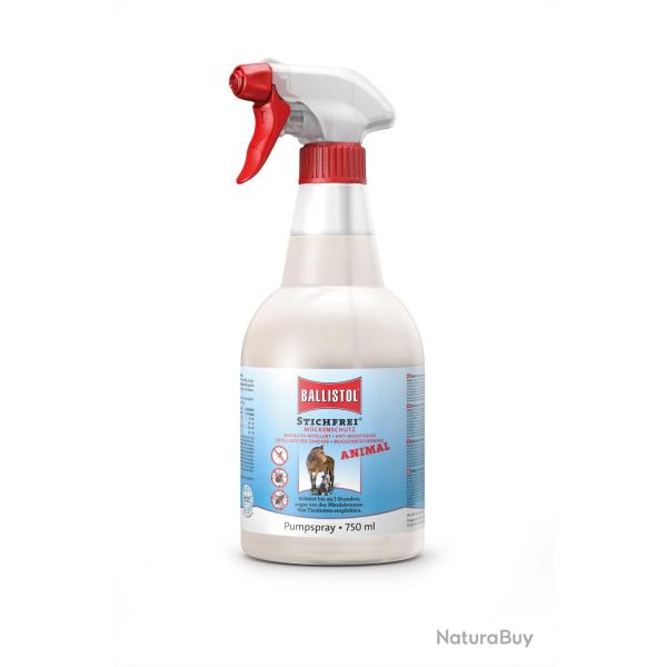 R�pulsif insectes piqueurs pour animaux BALLISTOL Stichfrei 750ml