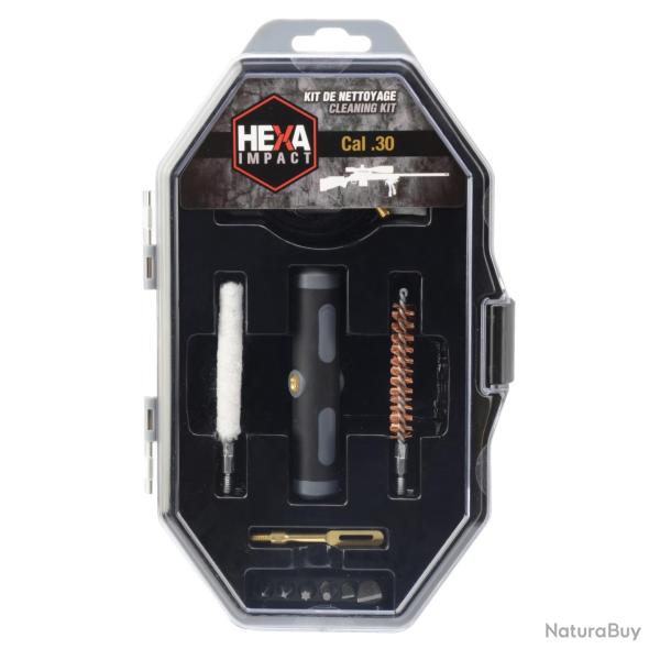 Kit de nettoyage HEXA IMPACT pour armes CAL .30