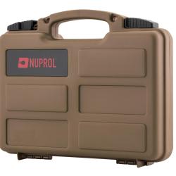 Mallette pour arme de poing tan - Nuprol 31*25*8 cm