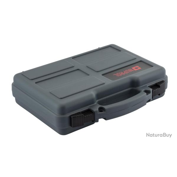 Mallette pour arme de poing grise - Nuprol 31*25*8 cm