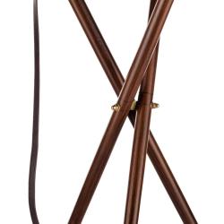 Si&egrave;ge tr&eacute;pied pliant bois - Luxe
