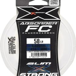 X BRAID X021 FC ABSORBER SLIM STRONG - 58 LBS - 30 m