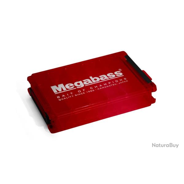 PROMO--- BOITE MEGABASS LUNKER LUNCH BOX REVERSIBLE MB-RV140 RED