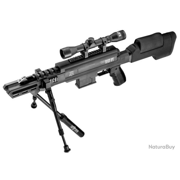 Carabine � air comprim� 24 J Black Ops sniper cal. 4,5 mm